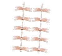 PENIKOKO 10pcs Diamond Hairpin Craft Charm Hairpin Diy Charm for Headdress Diy Decor Handmade Craft Decor for Flower Girl Hair Accessories Minimalist Hair Style