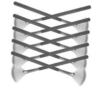 PENIKOKO 10pcs Fan-shaped Makeup Brush for Precise Highlighting and Blush Application Small Acid Essence Applicator with Soft Bristles Comfortable Grip Facial Supplies for Estheticians and