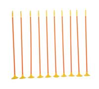 PENIKOKO 10pcs Friendly Suction Cup Arrows for Outdoor Archery Safe Plastic Shafts with Tips Includes Arrow Bag and Tube for Boys Skill Development and Coordination