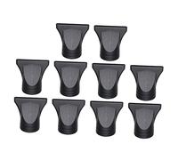 PENIKOKO 10Pcs Hair Dryer Attachment Heat Resistant Material Nozzle Replacement for Frizz Reduction and Smooth Styling Lightweight Blow Dryer Concentrator for Travel and Daily Use