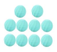 PENIKOKO 10pcs Refillable Sphere Lip Balm Containers Portable Lipstick Holders Easy to Fill Cosmetic Storage for Women and Gift Blue