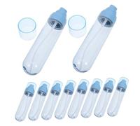 PENIKOKO 10PCS Refillable Spray Bottles Ultra Fine Mist Face Mist Sprayer for Makeup Setting Essential Oils Cosmetics and Sleek Containers for Travel and Daily Use