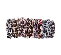 PENIKOKO 10pcs Spiral Hair Ties Leopard Print Stretchy Hair Bands for Women Girls Accessories for Ponytail Holders