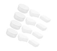 PENIKOKO 12 pcs Small Makeup Puff Boxes Triangular Round Rectangular Cosmetic Powder Puff Holders for Travel and Daily Storage to Organize and Protect Makeup Sponges