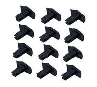 PENIKOKO 12 Pcs Telescopic Ladder Buttons Folding Ladder Switches Replacement Accessories for Single Sided Straight Step Multi-Function with Safety Lock and Wear-Resistant PP Material
