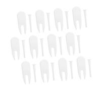 PENIKOKO 12 Sets Yoga Ball Plugs Replacement Kit with Air Stopper Pin Adapter for Fitness Exercise Balls Quick Inflation and Stable Sealing for Balance Pilates and