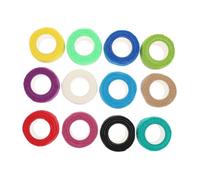 PENIKOKO 12pcs Elastic Non-Woven Finger Wraps for Sports and Pets Self- Skin-Friendly Flexible Protection for Injury Writing and Manual Operation
