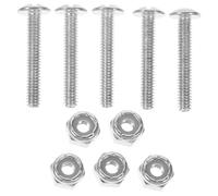 PENIKOKO 12pcs Foosball Table Fixing Screws Fasteners Replacement Kit for Stable Attachment of Football Players Gaming Accessories