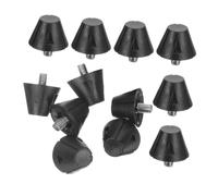 PENIKOKO 12pcs Nylon Football Cleat Replacement Nails Slip Spikes for Soccer Rugby Shoes Enhanced Traction Artificial and Natural Grass Easy to Change for Running and Training
