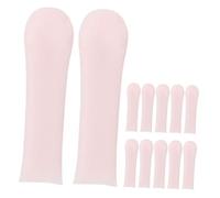 PENIKOKO 12pcs Soft Silicone Ear Wax Removal Spoon Covers Reusable Ear Cleaner Tip Sleeves for Teens Adults Family Compatibility Portable and Gentle