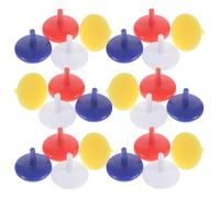 PENIKOKO 150pcs Multicolor Plastic Golf Ball Markers Snaps Putting Markers for Golf Course Accessories Bag Kit Positioning Tools for Golfers