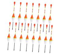 PENIKOKO 15pcs Coarse Fishing Floats High-concentration Carp Bobbers with Accurate Signals Use Floating Tackle Accessories for Freshwater and Saltwater Anglers Random Color