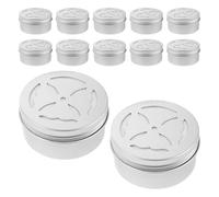 PENIKOKO 15pcs Dog Scent Training Kit Aluminum Nosework Containers Holes Lids Diameter for Scent Detection Games and Backyard Training