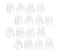 PENIKOKO 16pcs Facial Suction Tool Heads Replacement Tips for Deep Pore Blackhead Vacuum Hydrodermabrasion Skin Care Device Attachments Gentle Exfoliating Hydrooxygen Bubble Cleanser for