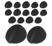 PENIKOKO 16pcs Hair Volume Sponge Pads for Women Lightweight Breathable Bump Inserts for Natural Updo Styling Reusable Soft Hair Base Cushions for Fuller Fluffy Crowns and Invisible Volume