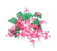 PENIKOKO 1bag Decorative Monstera Design Confetti for Parties Vibrant Scattered Confetti for Table Decor and Diy Crafts Pack for Weddings Birthdays Showers and Festivals