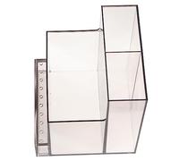 PENIKOKO 1Pc Nail Art Polishing Machine Storage Holder Durable Grinding Storage Box for Nail Shop Elegant Organizer Keeps Your Workspace Neat and Beautiful