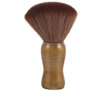PENIKOKO 1Pc Portable Male Shaving Brush Premium Bristles Wood for All Beard Types Convenient Travel Handy Grip for Beard Care Personal Care Supplies