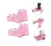 PENIKOKO 2 Pairs Gel Moisturizing Gloves for Dry Hands Overnight Skin Care Softening Touch Screen Compatible Hand Moisturizing Sleeping Gloves for Men Women