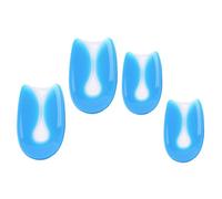 PENIKOKO 2 Pairs U-Shaped Silicone Heel Cushion Inserts for Women Lightweight Shock-Absorbing Heel Pads with Soft Plantar Support and Pressure Relief Suitable for Sports and Casual Shoes