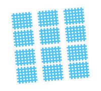 PENIKOKO 20 Sheets Breathable Cross Shaped Muscle Fitness Support Tapes Adhesive Sports Cloth Patches for Men and Women Sky Blue Athletic Tape for Relief