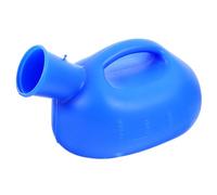 PENIKOKO 2000ml Portable Plastic Urinal with Lid Spill Proof Night Bottle Large Capacity Thickened Bedside Urine Pot for Elderly Men Healthcare and Travel Use