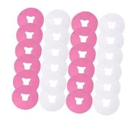 PENIKOKO 200pcs Disposable Face Covers for Massage Table Breathable Non-Woven Fabric Face Pads with Ventilation for Spa Beauty Salon Clinic Use