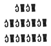 PENIKOKO 20pcs Cat Cage Clips Wire Cage Buckle Locks Plastic Snap Fasteners for Small Animal Enclosures Secure Reinforcement for Bird Rabbit Stability