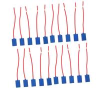 PENIKOKO 20pcs Ceramic Headlight Wiring Harness Socket Plug High Heat Resistant Automotive Lamp Holder Connector for Fog Light Retrofit Straight Design for Reliable Car Bulb Holder