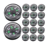 PENIKOKO 20pcs Mini Plastic Pocket Compass for Camping and Hiking Lightweight Outdoor Direction Guide with Clear Dial Weather-resistant Survival Navigation Tool for Beginners