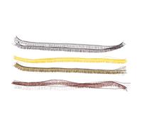 PENIKOKO 20pcs Multi Color DIY Doll Eyelashes for Black Brown Tea Gold Fine Workmanship Doll Accessory to Enhance Imaginative Learning and Hands Skills