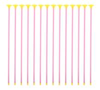 PENIKOKO 20pcs Plastic Arrows with Suction Cup Tips 42cm Pink Replacement Arrows for Bow Archery Practice Outdoor Backyard Play