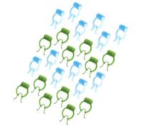 PENIKOKO 24pcs Lung Breathing Training Clips Nose Nasal Stopper for Snore Reduction Comfortable Painless Nose Bleed Stopper Portable Breathing Aid for Sleep and Emergency Use