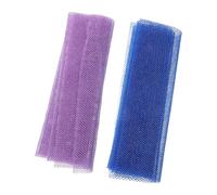 PENIKOKO 2pcs African Net Sponge Bath Towel Gentle Exfoliating for Men Women Full Body Cleansing and Back Scrubbing Reusable Summer Bath Accessory