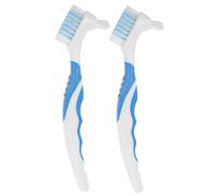 PENIKOKO 2pcs Aquatic Turtle Shell Cleaning Brush with Ergonomic Handle for Dirt and Mud Removal Lightweight Personal Plastic Scrubber for Turtle Tank and