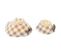 PENIKOKO 2pcs Bird Neck Shields Parrot Elizabethan Recovery Collar for Cockatiels and Budgerigars Prevents Self-injury Soft Protective Cone for Post-surgery and Skin Recovery