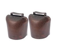 PENIKOKO 2pcs Cattle Bells Cow Bells Iron Material Farm Animal for Livestock Hanging Pendants