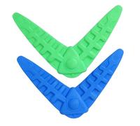 PENIKOKO 2pcs Dog Training Darts Interactive Flying Toys for Pet Exercise Bright Colors to Attract Play Safe Soft Touch for Chewing and Fetching Fun Random Color