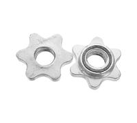 PENIKOKO 2pcs Dumbbell Barbell Collars Nonslip Screw Nut Locks for Rod Stability and Safety Compatible with Dumbbell and Barbell Rods to Enhance Workout Effectiveness and Muscle Strength