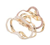 PENIKOKO 2pcs Elegant Cloud Shape Snap Hair Clips Metal Claw Clips for Fine Hair Fashion Headdress for Women