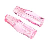 PENIKOKO 2pcs Empty Lipstick Tubes Lip Gloss Tubes Semi Lip Glaze Containers Twist Shape Lipstick Making Kit
