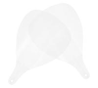 PENIKOKO 2pcs Facial Shield for Hair Coloring and Treatments Reusable Cover Enhanced Safety and Visibility for Hair Salons and Barbershops
