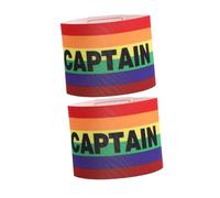 PENIKOKO 2pcs Football Team Captain's Armband Adjustable Captain Armband for Matches for Soccer Practice