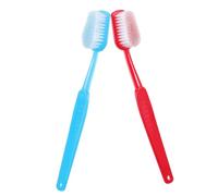 PENIKOKO 2pcs Giant Toothbrush Prop Large Decorative Party Decoration Lightweight and Portable Big Mouth Toothbrush for Social Media Photos Birthdays Outdoor Events
