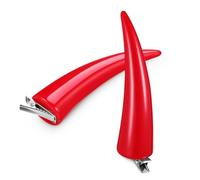 PENIKOKO 2pcs Horn Hair Clips Demon Alligator Clips for Cosplay Props Party Use