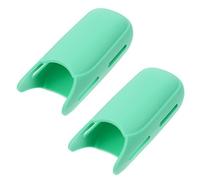 PENIKOKO 2pcs Insulating Silicone Sleeve for Curling Iron Handle Cover Heat Resistant Hair Tool Sleeve Straightener Hair Styling Tool Protection for Salon and Home Use
