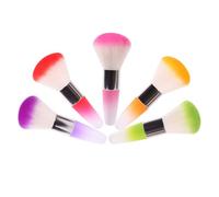 PENIKOKO 2pcs Makeup Dust Brush Blush Brush for Nail Art Makeup Remover Nail Polish Cleaner