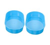 PENIKOKO 2pcs Medical Pill Dispenser Tray Plastic Medication Organizer with Smooth Surface for Hospitals Clinics Nursing Homes Tablet Sorter Daily Pill Case for Easy Storage and Dispensing