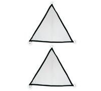 PENIKOKO 2Pcs Mesh Reptile Hammock for Bearded Dragons and Small Pets Green Hanging Bed Ladder Lounger Safe Breathable Pet Supplies for Lizards Geckos and Terrarium Accessories