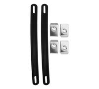 PENIKOKO 2pcs Metal Battery Lifting Strap for Car and Golf Cart 10" Heavy Duty Battery Carrier Handle Side Lift Bracket and Transport